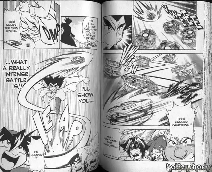 Bakuden Shoot Beyblade Chapter 11.3 7